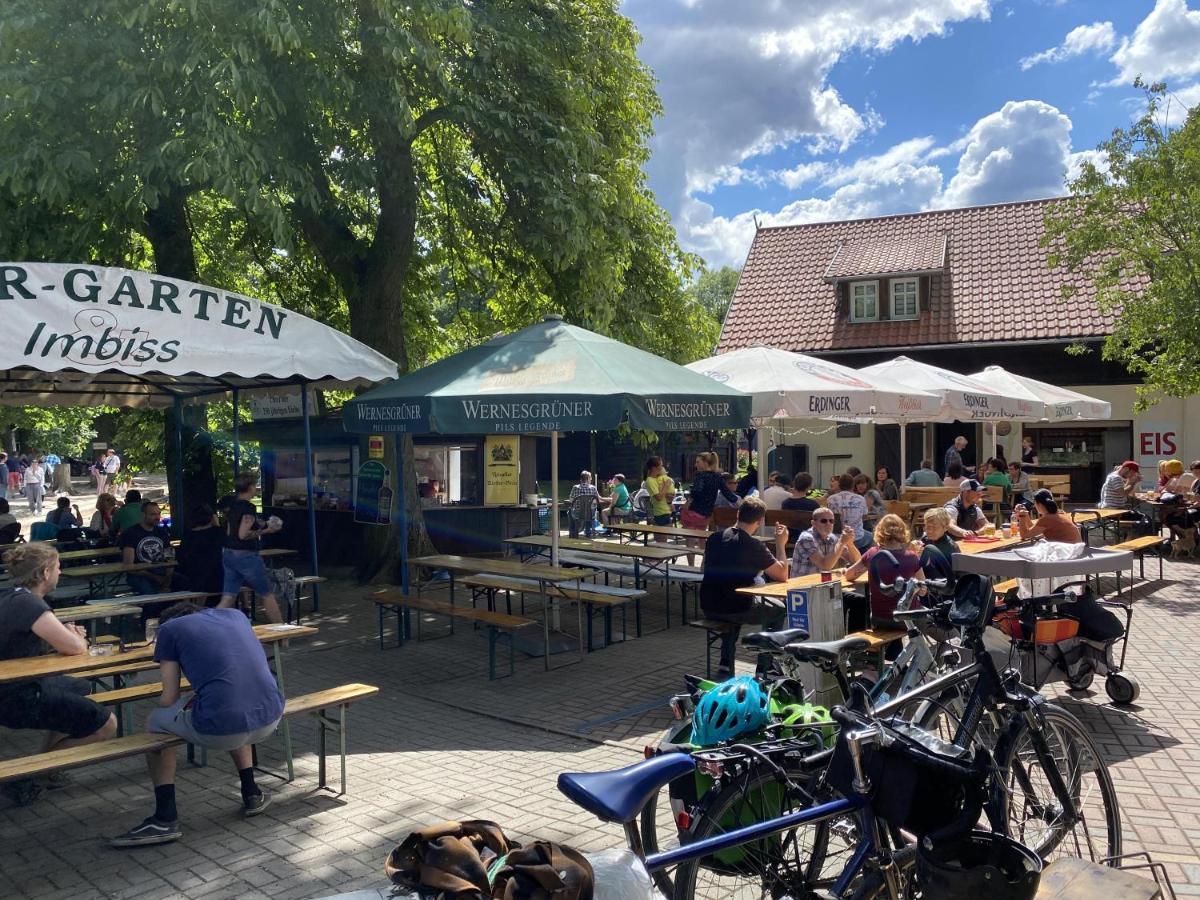 Pension Unter Der 250 Jaehrigen Eiche - Lehde Zentrum Kaupen Exterior foto